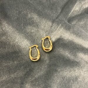 Elegant Gold Hoop Earrings